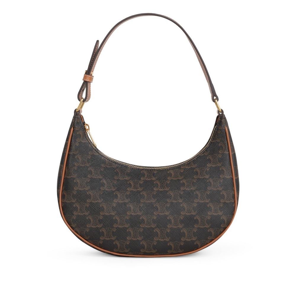 Celine Ava bag in Triomphe canvas and calfskin